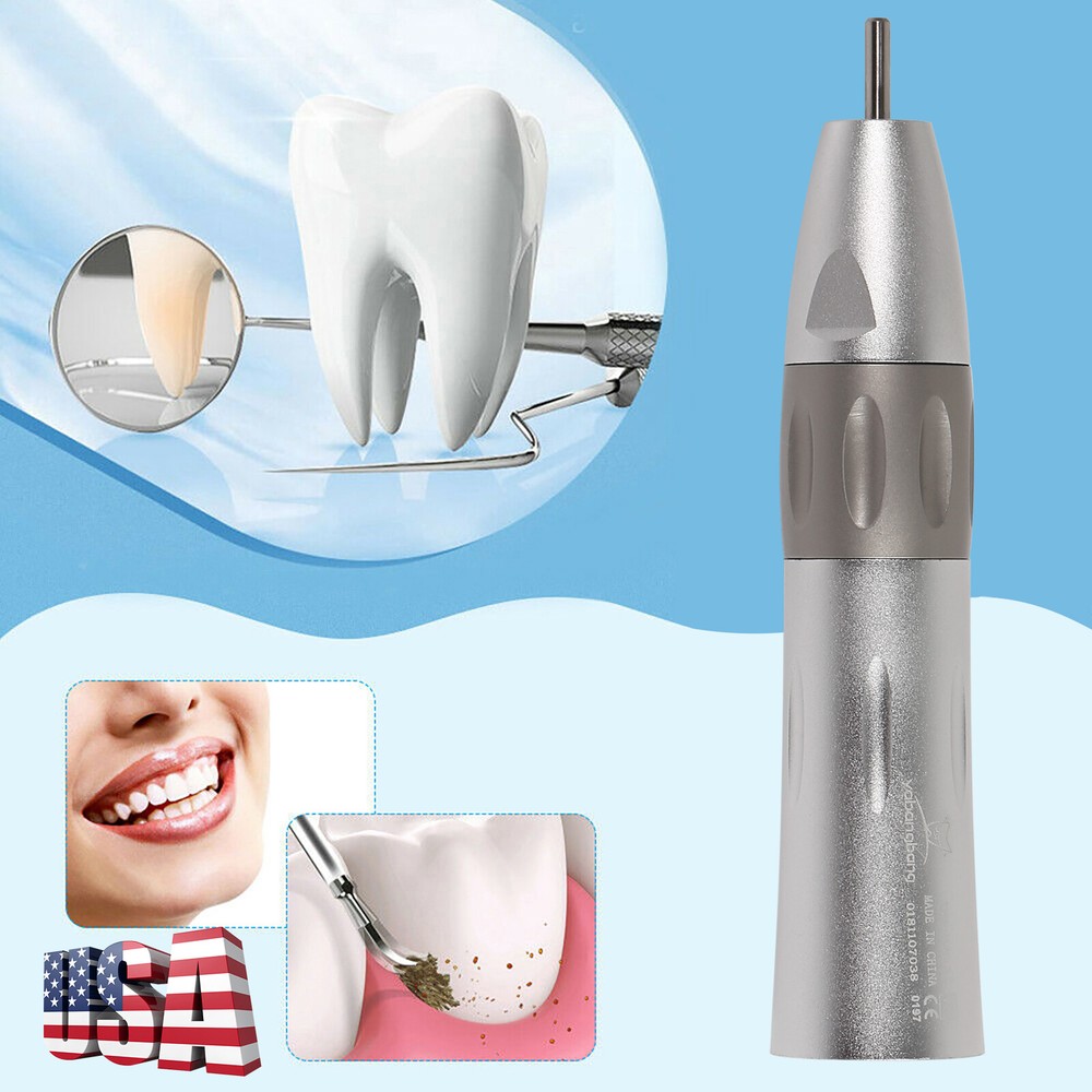 Dental Inner Water Low Speed Straight Handpiece Nosecone Internal Spray E-type