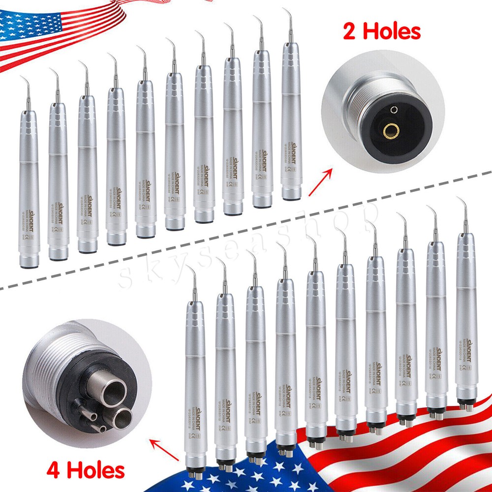 NSK Style Dental Super Sonic Air Scaler Handpiece Cavitron Type G1 +G2+ G4 Tips