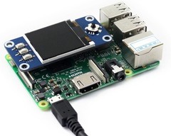 Waveshare 1.44inch LCD Display HAT for Raspberry Pi 128×128 Pixels SPI Interface