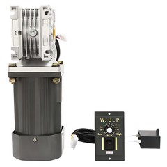 AC 110V 180W Worm Geared Motor with Speed Controller Electric Motor Gear Motor
