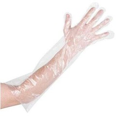 Food Handling Elbow Length Poly Gloves (Pack of 2000)