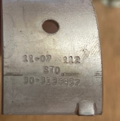 NOS Genuine AGCO 30V3137589 Oliver Tractor Rod Bearings Waukesha 283 310 Engine