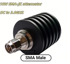 🔥NEW 10W RF Coaxial Attenuator SMA Male to Female Jack DC to 3GHz 50 ohm 6DB