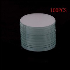 Glass Circular Coverslip Slides 100 PCS/Box Round Covers