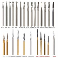 Dental Tungsten Steel Burs For High Speed Handpiece FG7901 FG7902 FG7406 FG7408