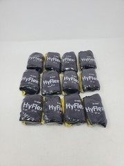 12 pairs Ansell HyFlex 11-841 Foam Nitrile Grip Work Gloves – Size 8 Medium M