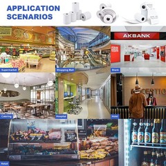 100 Rolls 2 1/4″x85′ Thermal Paper Cash Register Receipt POS Receipt Paper Roll