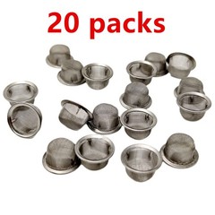 XHXMDL 20pcs 0.5 Inch Pipe Screens Premium 20Pcs, 0.5inch