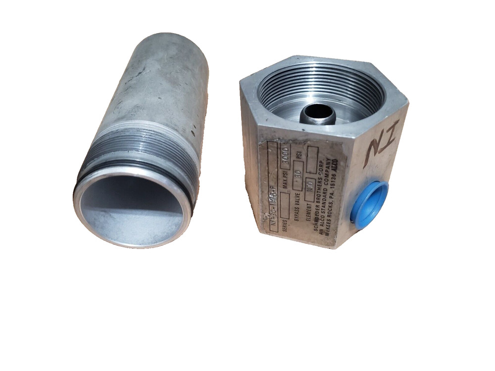 SCHROEDER BROTHERS NF30-1N25-P / NF301N25P HYDRAULIC HOUSING OIL FILTER 3000 PSI