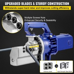 RC-25mm 1700W 1″ 8# Electric Hydraulic Rebar Cutter Piston Ergonomic Radius