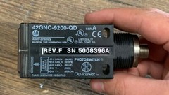 ALLEN BRADLEY 42GNC-9200-QD SERIES A REV F PHOTOSWITCH PHOTOELECTRIC SENSOR