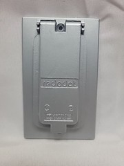 Red Dot GFCI Cover Vertical Device CCGV WGF100-CV Wet Location Weatherproof