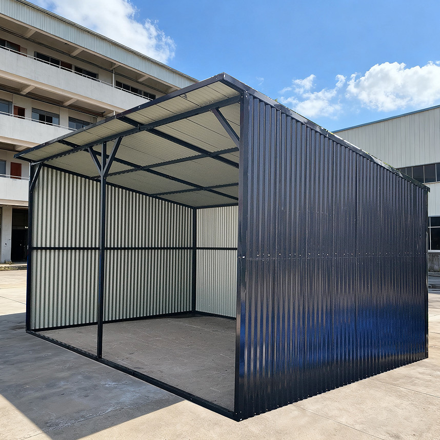 12’x20′ Galvanized Metal Livestock Shed cattle and horse shed US inventory