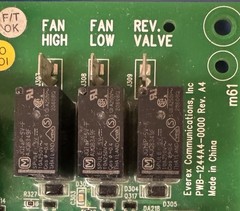 Amana PCBCP133 Control Circuit Board 40-1129Q-A61 PWB 1244A4-0000. Tested.