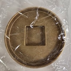 Sioux Chief 876-35PK 3-1/2″ Brass Cleanout Plug Round Plate (1pc)