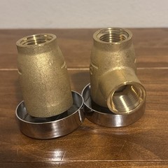 (2) *NEW* Watts 1/2″ Brass Vacuum Breakers Anti-Siphon 288A