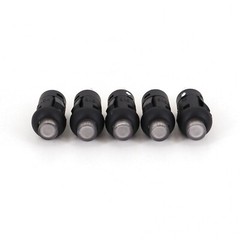 5Pcs 8mm 4Pin With LED Momentary SPST Instrumentation Mini Push Button Switch