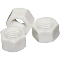 PTFE Plastic Hexagon Nuts Hex Nuts M4 M5 M6 M8 M10 M12 M14 M16 M18 M20 M22-M30
