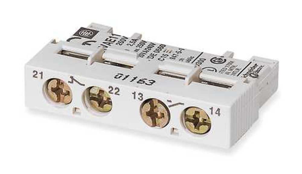 Schneider GVAE11 no/nc 2.5A aux. contact relay contactor