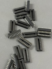 x27 DIP IC Socket 24 Pin Through Hole IC Chip Socket Connector Lot