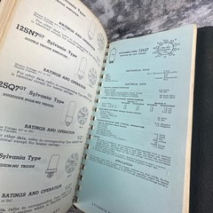 Sylvania Radio Tubes Technical Manual Vacuum Tube Specs 7AF7 7AG7 Vintage Book