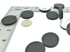 1″ Rubber Stick On Rubber Feet for Sewing Machines Universal 3/16″ Thick