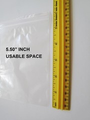 100PC 4.25″ x 5.50″ Clear Small Zip Seal Lock Plastic Bags 2Mil Jewelry Baggies