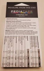 10x Qty. PediaTape 2023 English (Pediatric Dosing Reference Tape) FREE SHIPPING