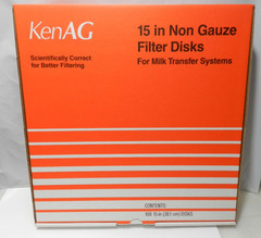 Kenag Non-Gauze Milk Transfer System Filter Disks D532 (15″) 100 Count (X62P)