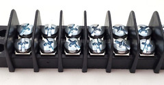 Molex 0387600116 16 Position Dual Row Screw Terminal Strip Block 6-5/8″ Long