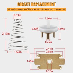 905-052 765 Check Valve Assembly Repair Kit Fit for Model 1″-1-1/4″ in White