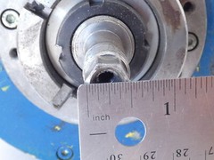 Blue Servo Motor 11-1/2″ Shaft Length Shaft Diameter 1/2″ SKF 6205