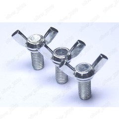 Galvanized Steel Wing Thumb Screws Bolts M4 M5 M6 M8 M10 M12
