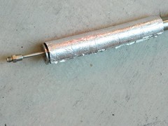 Vacuum Pump Hose Braided Stainless Steel Fitting 36′ Over All Length