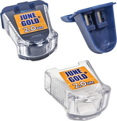 2.0 Mm Sharpener for Graphite or Color Leads, Self-Contained Shavings, Portable