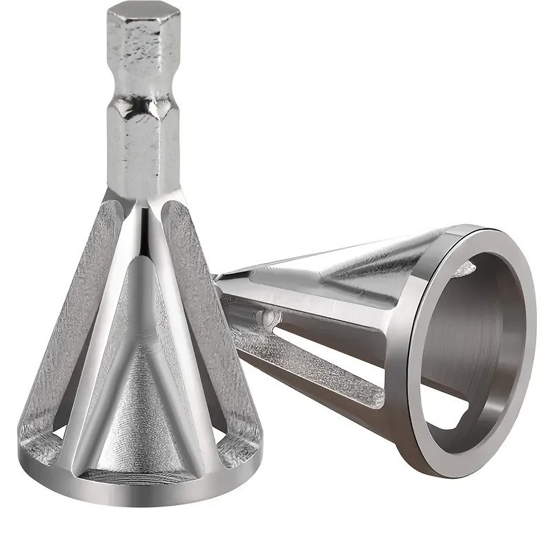 External Chamfer Deburring Tool Drill Bit Attachment for Metal Bolts