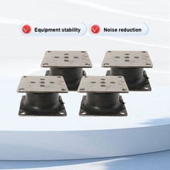 4pcs Shock Mount For Stanley Hydraulic HS6000 HS6019 HS6100 HSX6 Bobcat PCF64