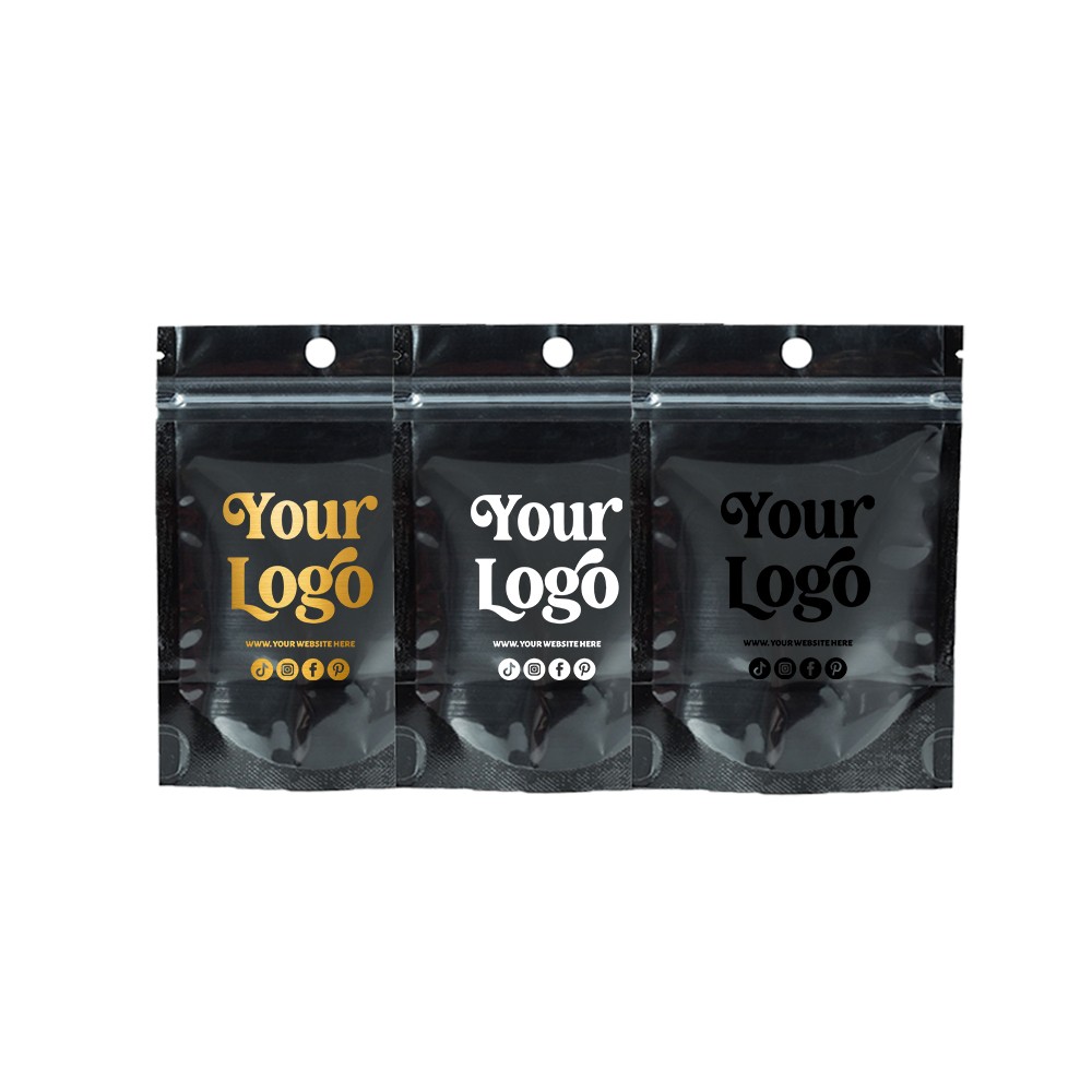 Custom Colorful 3.5 Mylar Bags | 4×6″ Airtight Pouch for Candy Coffee Storage
