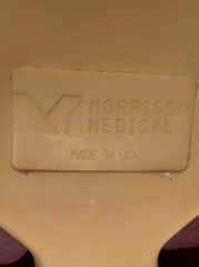 Morrison Medical Select Spine Board Stretcher Immobilization Board 76-5902YEL
