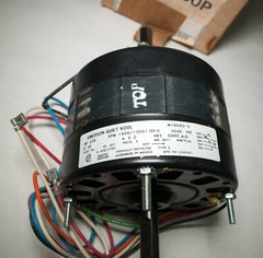 AO Smith Emerson M16080-3 Quiet Cool Motor 1/10 HP 1400/1300/1200 RPM 115V
