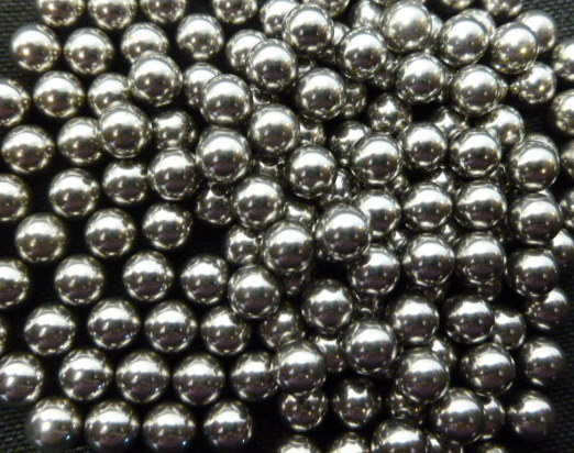 100pcs: Precision 1/2″ Solid Chrome Steel Bearing Balls G25 .5 in / 12.7 mm diam