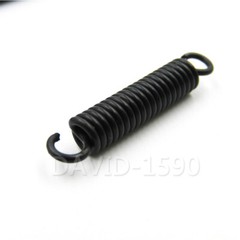 0.3mm Wire Dia. 3mm Outside Dia. Extension Springs Black Oxide Spring Steel