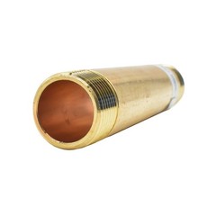 Thrifco 5320005 1/2 inch x 3 Inch Brass Nipple