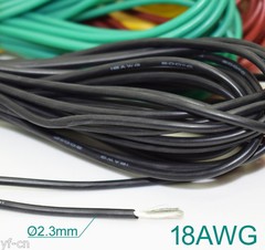 4 Meters 18AWG Flexible Soft Silicone Wire Tin Copper RC Electronic Cable 8Color
