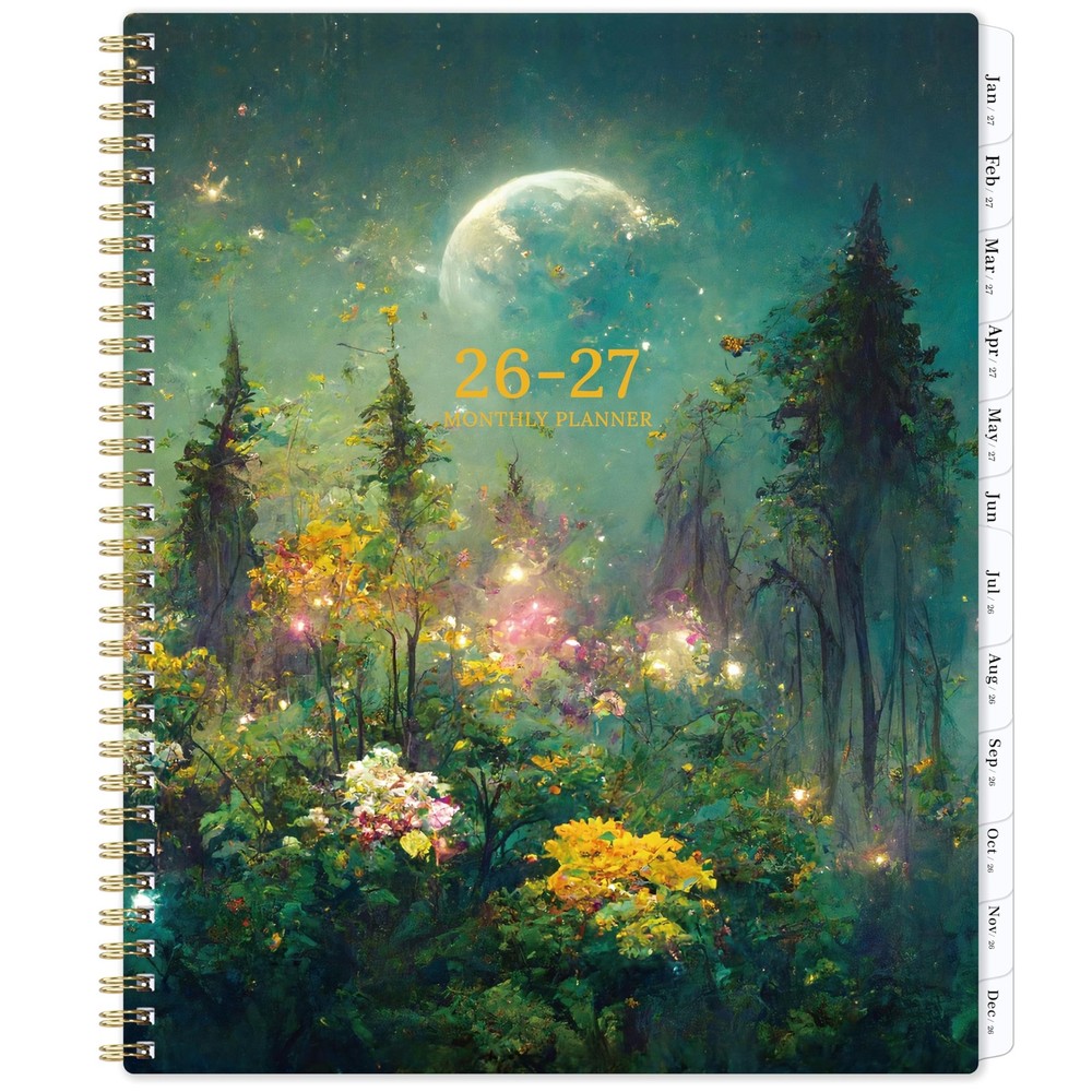 2026-2027 Monthly Planner – 9″ x 11″ JUL 2026 – DEC 2027(18 Months) | Planner…