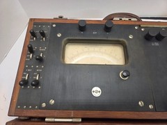 RARE Western Electric 2A Thermo Milliameter test set w/ thermocouple 22 1A