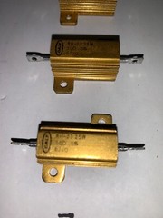 Dale RH-25 25 Watt 50 ohm 5% Power Resistors Brand New Pack Of (3)