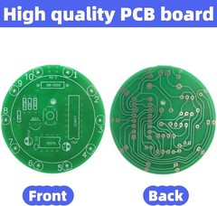 2PCS Soldering Practice Kit CD4017 NE555 DIY Lucky Wheel LED Light Circuit Board