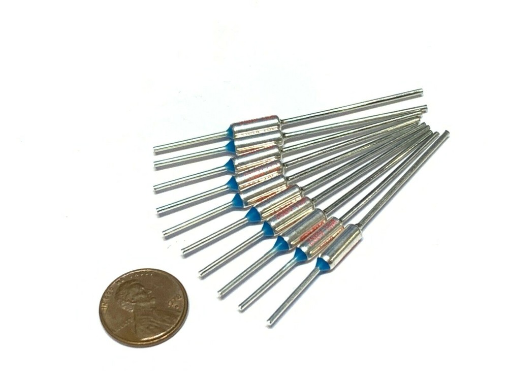 10 Pieces TF 240C 464F Thermal Fuse cutoff ry mini micro metal 15A 250V A29