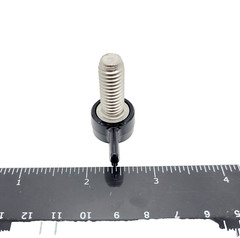 3/8″ x 1″ Thumb Screw T Bolts Black Tee Wing Clamping Knob Stainless Pack of 2
